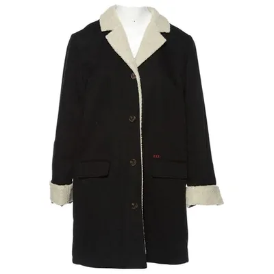 Pre-owned Swildens Velvet Coat In Black