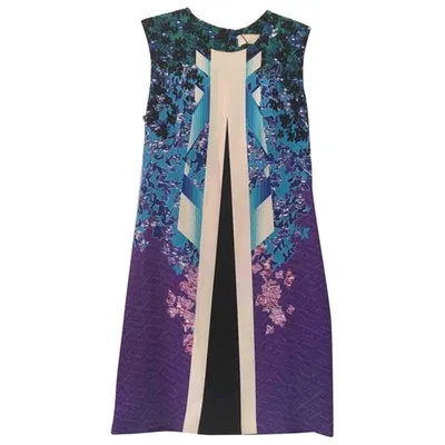 Pre-owned Peter Pilotto Mini Dress In Multicolour