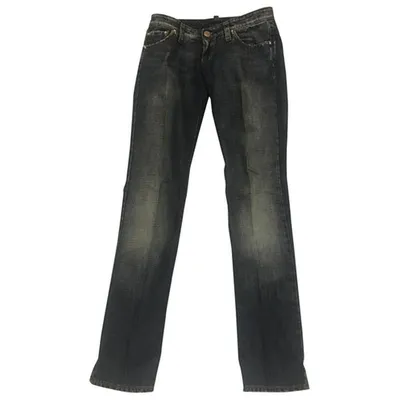 Pre-owned Dsquared2 Straight Jeans In Blue