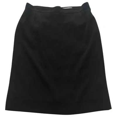 Pre-owned Givenchy Mid-length Skirt In Black