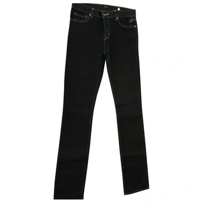 Pre-owned Joseph Slim Jeans In Blue