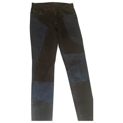 Pre-owned Marc By Marc Jacobs Multicolour Cotton - Elasthane Jeans