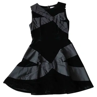 Pre-owned Red Valentino Black Dress