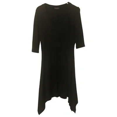 Pre-owned Vionnet Mid-length Dress In Black