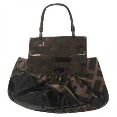 Pre-owned Fendi Cloth Bag In Brown