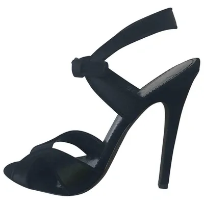 Pre-owned Giambattista Valli Sandals In Black