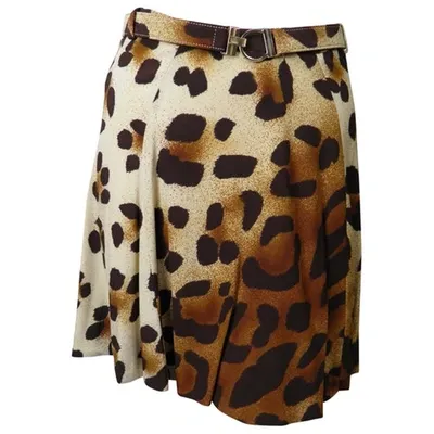 Pre-owned Versace Mini Skirt In Other