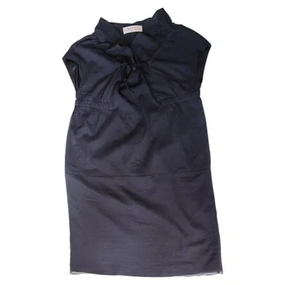 Pre-owned Marni Cotton Dress In Blue