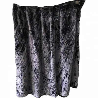 Pre-owned Gucci Silk Mid-length Skirt In Purple