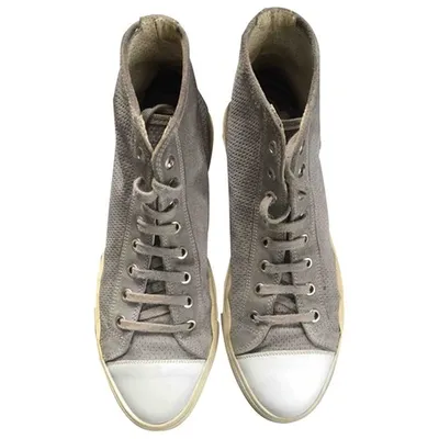 Pre-owned Neil Barrett Trainers In Grey