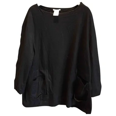 Pre-owned Chloé Wool T-shirt In Black