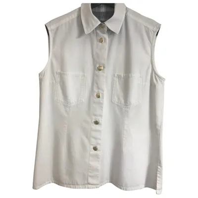 Pre-owned Burberry Shirt In White