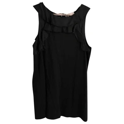 Pre-owned Lanvin Wool Top In Black