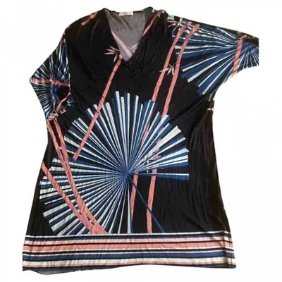 Pre-owned Matthew Williamson Blue Viscose Top