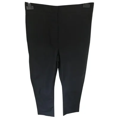 Pre-owned Jil Sander Carot Pants In Blue