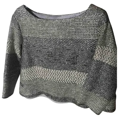 Pre-owned Dondup Jumper In Silver