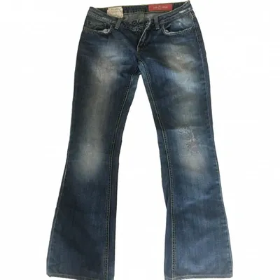 Pre-owned Dondup Straight Jeans In Blue