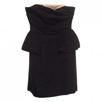 Pre-owned Marc By Marc Jacobs Black Dress