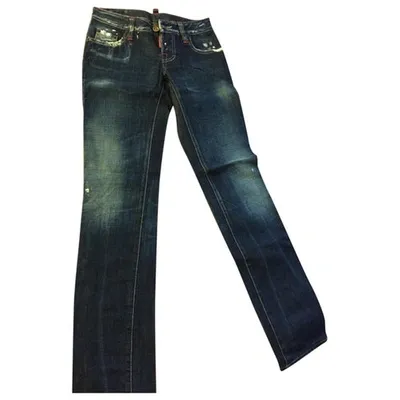 Pre-owned Dsquared2 Blue Dsquared Jeans