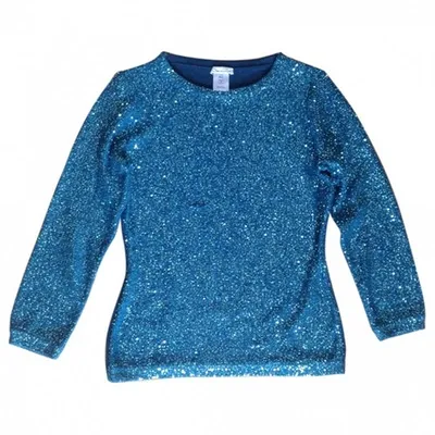 Pre-owned Oscar De La Renta Jumper In Turquoise