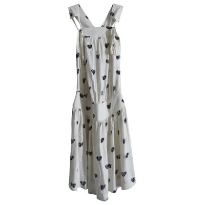 Pre-owned Marc By Marc Jacobs Dress In Ecru