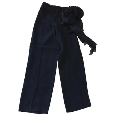 Pre-owned Valentino Black  Trouser