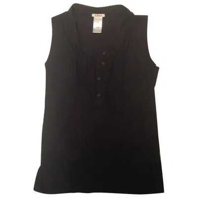 Pre-owned Chloé Black Top