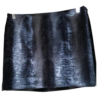 Pre-owned Dsquared2 Mini Skirt In Grey