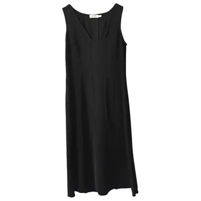 Pre-owned Moschino Mid-length Dress In Black