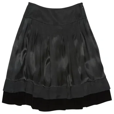 Pre-owned Chloé Mid-length Skirt In Black