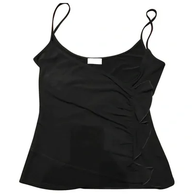 Pre-owned Valentino Camisole In Black