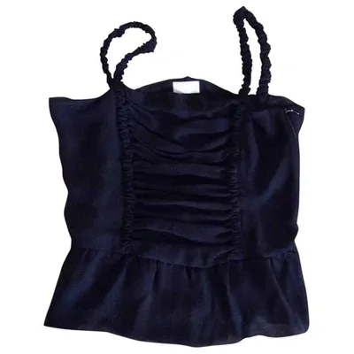 Pre-owned Valentino Camisole In Black