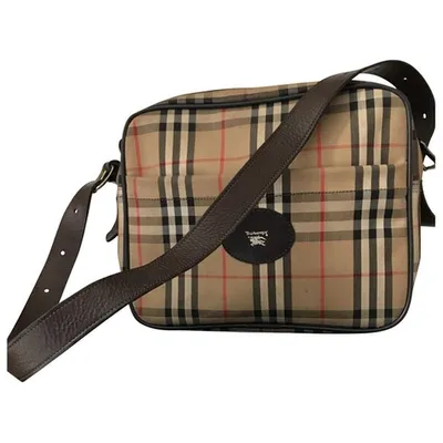 Pre-owned Burberry Shoulder Bag In Multicolour