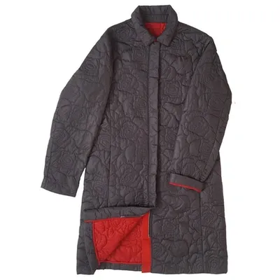 Pre-owned Valentino Coat In Grey