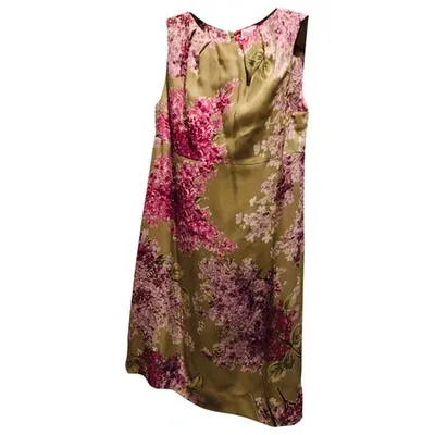 Pre-owned Red Valentino Multicolour Silk Dress