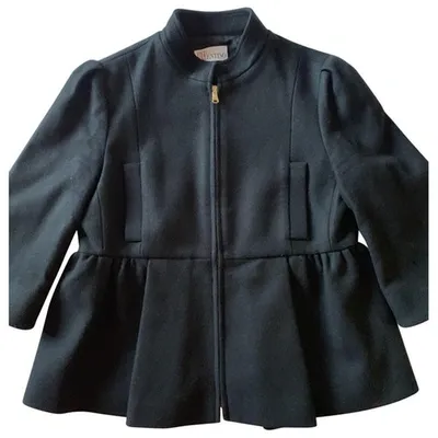 Pre-owned Red Valentino Black Wool Jacket