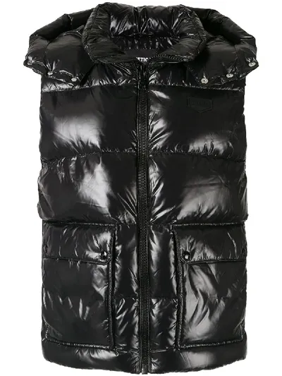 Duvetica Ukdah Hooded Gilet In Black