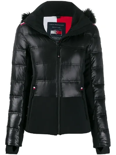 Rossignol X Tommy Hilfiger Puffer Jacket In Black