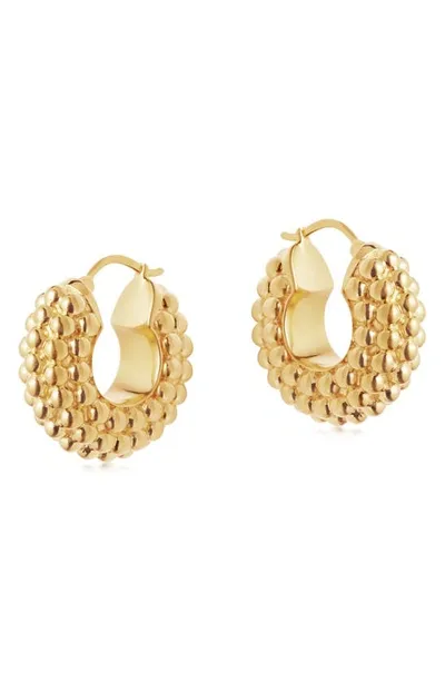 Missoma 18ct Gold-plated Baya Hoop Earrings