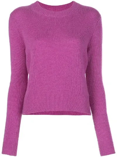 Isabel Marant Cashmere Cyllia Jumper In Purple