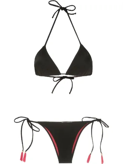 Brigitte Tati E Julia Bikini Set In Black