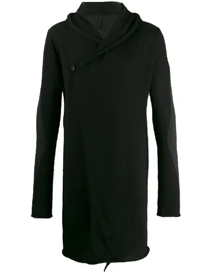 Masnada Single Button Cardigan In Black