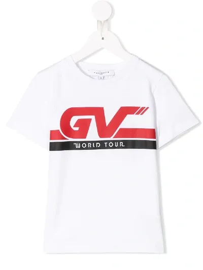 Givenchy Kids' World Tour T-shirt In White