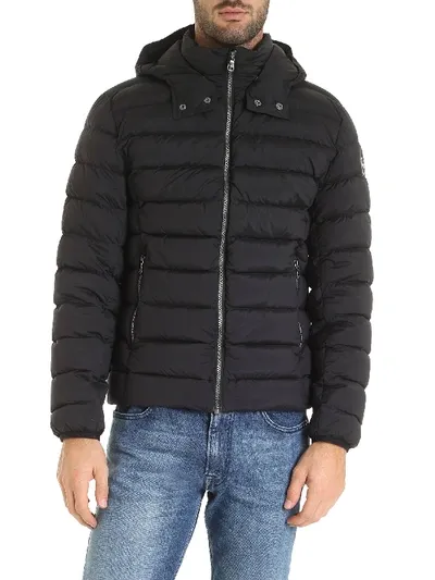 Colmar Down Jacket In Padded Nylon In Black