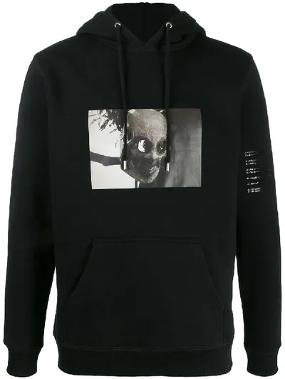 Soulland Gillberg Photo Print Hoodie In Black