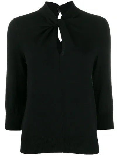 Erdem 'rumer' Pullover In Black