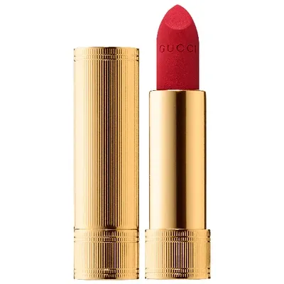 Gucci Velvet Matte Lipstick 25* Goldie Red 0.12 oz/ 3.5 G