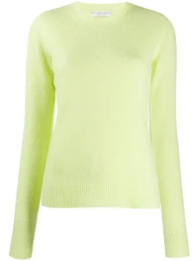 Bottega Veneta Knitted Jumper In Green