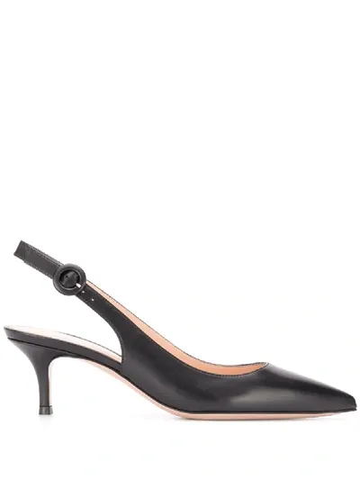 Gianvito Rossi Slingback Pumps In Black