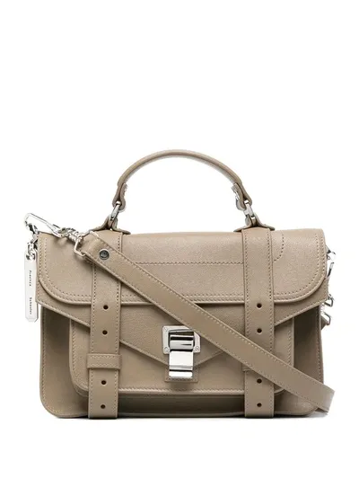 Proenza Schouler Ps1 Tiny Lux Tote Bag In Neutrals